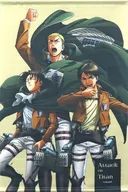 集合 描き下ろしB2タペストリー 「進撃の巨人」