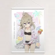 比嘉つつじ(水着) 描き下ろし B2タペストリー Wスエード 「日々は過ぎれど飯うまし」