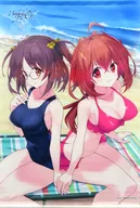 北方和音＆天羽ねね 描き下ろしB2タペストリー 「PS5/PS4/Switchソフト メモリーズオフ 双想 Break out of my shell」 WonderGOO購入特典