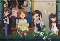 ~ Ver la luna con un conejo ~ Japonés estilo B2 tapicería serie "Girls und Panzer", Denki G's Magazine & G's Comic September 2018