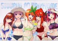 Gathering (swimsuit) Big Tapestry "The Quintessential Quintuplets Exhibition"