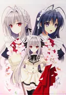 [単品] 桜小路ルナ＆小倉朝日＆小倉朝陽(桜小路才華) 描き下ろしB1タペストリー 「PCソフト 月に寄りそう乙女の作法 コンプリートボックス B1タペストリーセット」 同梱特典
