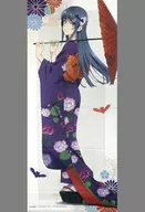 桜島麻衣 描き下ろしイラスト 和風ハロウィンver. 等身大タペストリー 「青春ブタ野郎はバニーガール先輩の夢を見ない」