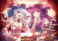 50. Remilia & Patchily B2 Tapestry illustration. 60 pieces "Toho Project"