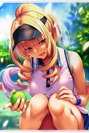 Eireina Kanedo Tennis B1 Tapestry "Hanami Musume x Frontier One Hanami, Musume wa Koi de Collaboration Cafe"