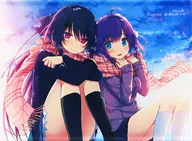 市之瀨莉佳&鳶澤美咲Aoka6周年紀念掛畫