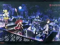 Homura & Mami & Kyoko B2 Tapeçaria "Blu-ray Movie : Magic Girl Madoka e Magica 10 th Anniversary Compact Collection" Bônus de compra dos jogadores