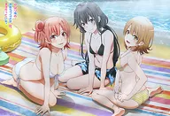 Yukinoshita Yukino & Yuigahama Yui & Isshiki Iroha Swimsuit 2021 ver. Drawn B1 Tapestry "My Youth Romantic Comedy Is Wrong, As I Expected. Complete"