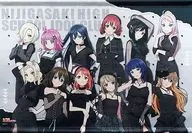 集合 B2タペストリー 「ラブライブ!虹ヶ咲学園スクールアイドル同好会 BLACK COLLECTION by ZOZOTOWN」