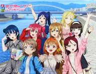 [單品]Aqours B2W絨麵革掛畫附帶特典