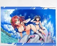 咲宮入華＆都条みちる B2タペストリー 「ドルフィンウェーブ」