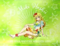 Miki Hoshii Paella Limited Edition Drawing B2 Tapestry "idol Master Million Live! × Paella RESORTS THEATER ～ ANNIVERSARY DAYS ～"