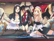 [A la Carte] Illustrated B2 Tapestry "Light Novel, Retired Old Man Becomes the Sword of Her Majesty the Queen ~ Retired Knight Returns as the First Knight for His Daughter ~ Melon Books Limited Edition"