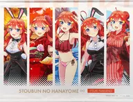 中野五月 B2キャラ別タペストリー(横型) 「五等分の花嫁∽ ～5年間の思い出～ きゃらっとくじmini 缶バッジVer.」 大あたり景品