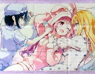 [Single Item] Bcoca Illustration B2 Tapestry "Light Novel I am popular because it is a misunderstanding ~ I was sandwiched by beautiful girls ~ 1 volume Melon Books Limited Edition" included special bonus