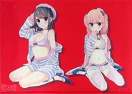 Misaki Takasaki & Sanada 莉々 B0 Tapestry "Koi to Uso" Vol. 1 and 2 "C92 Goods