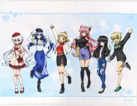 Collective Design Winter Date Ver. B2 Tapestry "SENKIZESSHOU SYMPHOGEAR XV"