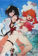 [Single item] yumi A & Ira (drawing illustration) A1 Tapestry "PS5/PS4/Switch/PC Soft yumi A's Atelier ~ Alchemist of Remembrance and the Land of Phantom Creation ~ Special Collection Box" included bonus