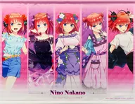 Nakano Nino B2 Character Tapestry  Prize for "The Quintessential Quintuplets * ~ AU-COOP Kuradashi City 2025 ~ Kyarato KUJI mini metal badge Ver."