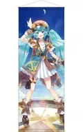 "Nendoroid Miku Hatsune 100 th Memorial Exhibition", un tapiz visual clave de tamaño natural