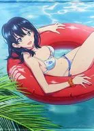 宝多六花 等身大タペストリー 「DMMスクラッチ! TVアニメ SSSS.GRIDMAN 水着 スクラッチ」 A-1賞