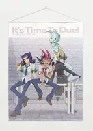 遊馬＆アストラル＆凌牙＆カイト 描き下ろし 100cmタペストリー オフモードの決闘者Ver. 「遊☆戯☆王ZEXAL」