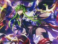 C.C. B2タペストリー 「DMMスクラッチ! コードギアス 反逆のルルーシュ ロストストーリーズ スクラッチ 第二弾」 A-2賞