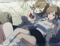 [単品] 宇佐美千影＆宇佐美光莉 オリジナルB2タペストリー 「ライトノベル 双子まとめて 『カノジョ』にしない? 6巻 ゲーマーズ限定版」 同梱特典