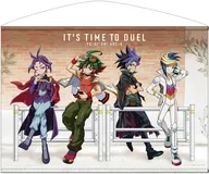 遊矢＆ユート＆ユーゴ＆ユーリ 描き下ろし B2タペストリー オフモードの決闘者Ver. 「遊☆戯☆王ARC-V」