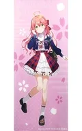 さくらみこ(私服デザイン) 等身タペストリー 「バーチャルYouTuber ホロライブ さくらみこ×スシロー にゃっはろ～スシろ～!」 EC限定