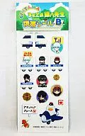 GINTAMA 3rd Grade Z Group Ginpachi Sensei Mobile Phone Sticker B (SD Train Ver.)