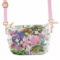 ちびムーン＆サターン＆プルート ボタニカル柄ミニミニポーチ 「美少女戦士セーラームーン」