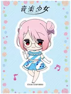 々芽 Mitsukuri "Music Girl Trading Smartphone Sticker"