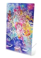 Key Visual Acrylic Smartphone Stand "Movie Precure Miracle Universe" theater goods