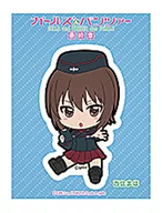 Nishizumi Maho "GIRLS & PANZER Final Chapter Trading Smartphone Sticker Vol. 2"