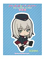 Erika Hemi "GIRLS & PANZER Final Chapter Trading Smartphone Sticker Vol. 2"