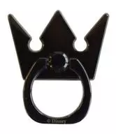 Kingdom Hearts : anillo de smartphone negro de corona