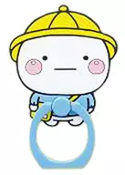 幼稚園に行くしろまる 「しろまる スマホラバーリング」