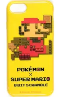 Mario 8 bit SCRAMBLE Pokemon Center SHIBUYA Soft jacket for iPhone8/7/6s/6 "Super Mario" Pokemon Center Shibuya & Nintendo Tokyo only