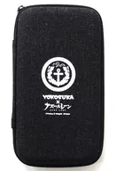 Logo (black) mobile accessory case "YOKOSUKA× Azul Lane Mikasa Strolling at Taisen-no-Ie's home"