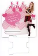 佐藤まりあ(フィロソフィーのダンス) アクリルスマホスタンド ケーキとあんぬちゃんVer. 「佐藤まりあ生誕祭2020」