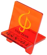 [A la carte] Sotheby's original acrílico smartphone stand "Meiji Almond Chocolate x Mobile suit Gundam: Char's Counterattack Gundam original acrílico smartphone stand" included