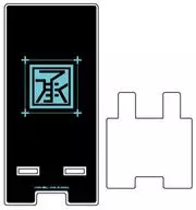 02. Tsutsumi Design Acrylic Smartphone Stand "Knights of Sidonia Yakko Muguhoshi"