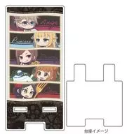 01. Group Design Tea Party ver. (Mini Character) Acrylic Smartphone Stand "Princess Principal Crown Handler"