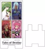 02. Philia & Woodrow & Marie & Chelsea (official illustration) Acrylic smartphone stand "Tales of Destiny"