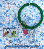 Ken Ichijo-ji temple / Wormmon Smartphone Ring Strap "DIGIMON ADVENTURE 02 THE BEGINNING" Theatre Goods