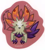 "CAPCOM CAFE× Monster Hunter 20 th Anniversary Trading Mobile Sticky" de Tamamitsune