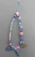 Angel Blue Beads Phone Strap "Narumia Character Kuth's ×SKINNYDIP LONDON"
