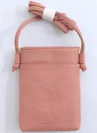 Pink Leather Collection smartphone pochette "PEANUTS (SNOOPY)"