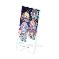 11.第31B部隊 浴衣ver.(グラフアートイラスト) スマキャラスタンド 「ヘブンバーンズレッド POP UP CORNER in コトブキヤ秋葉原館」